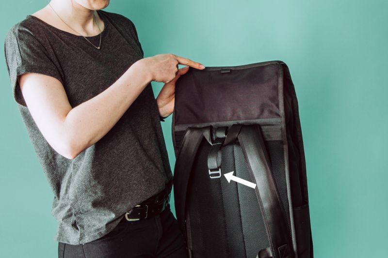 Rucksack Eddie – Volumen erhöhen Rucksack Eddie – Volumen erhöhen