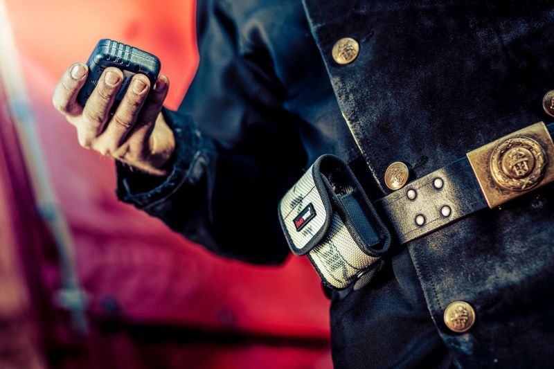 Biry WP Melder Tasche für DME. Zubehör für Feuerwehr und