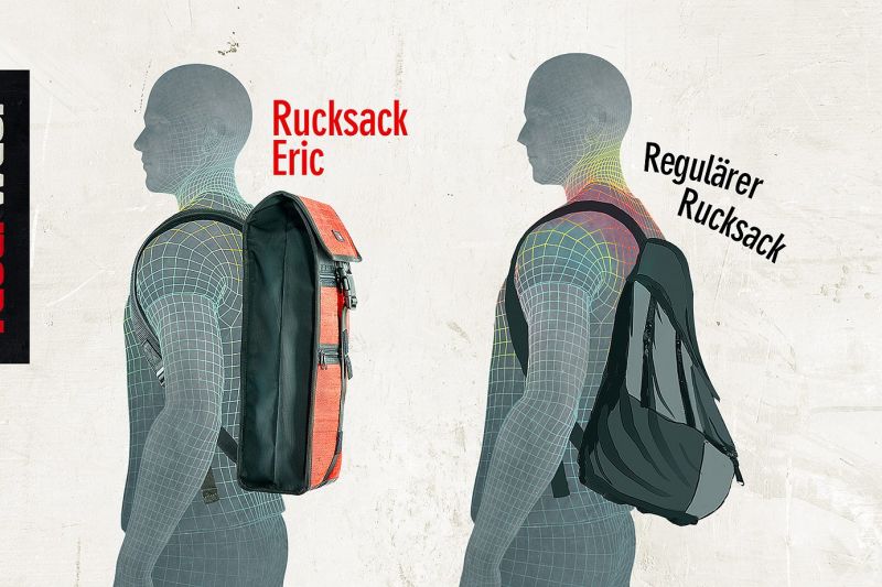 Ergonomie: So belastet ein Rucksack Deinen Rücken Ergonomie: So belastet ein Rucksack Deinen Rücken