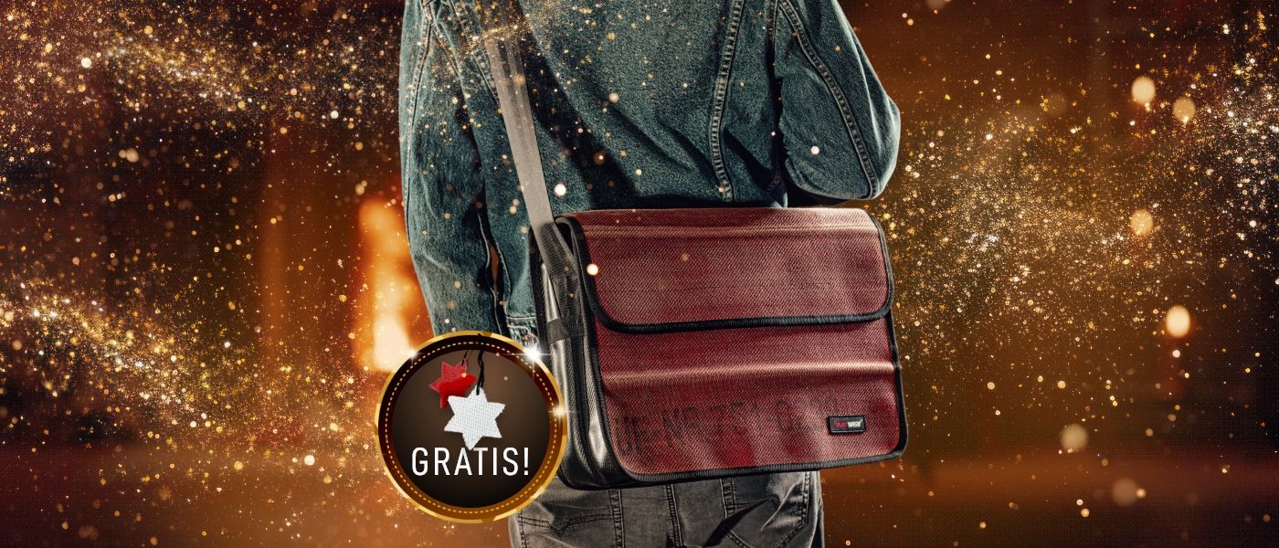 Nachhaltige Taschen aus Feuerwehr-Schlauch