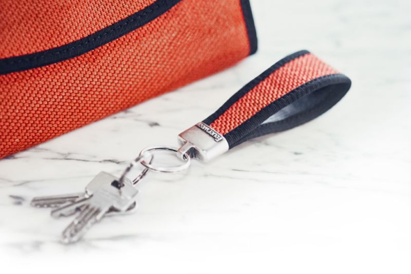 Schlüsselanhänger Schlauch Rot Feuerwehrgeschenk Accessoires