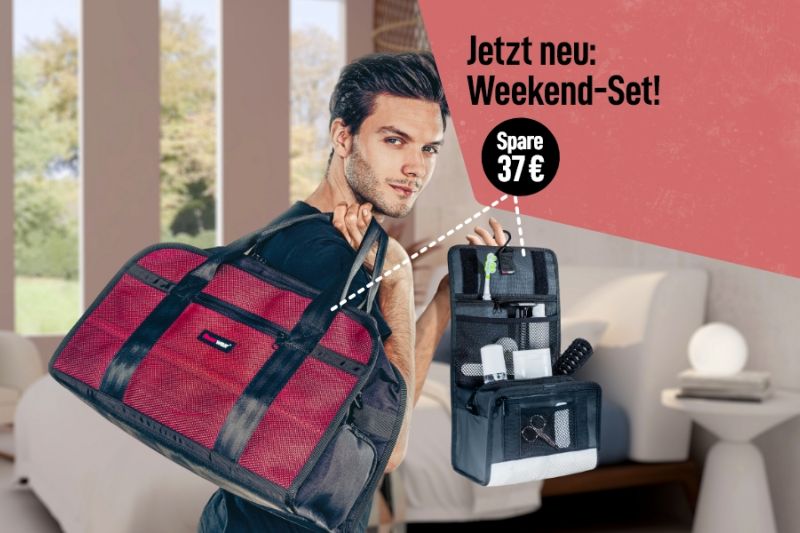 Weekend-Set mit Harris und Henry Weekend-Set mit Harris und Henry